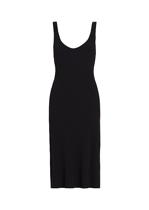 Ribbed Fitted Dress