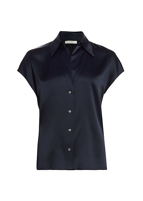 Silk Cap Sleeve Top