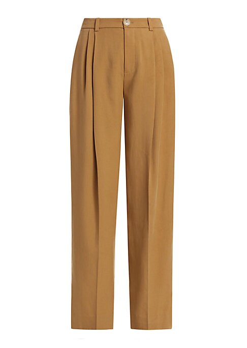 Twill Pleat Trousers