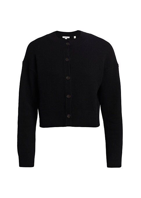 Cropped Lux Knit Cardigan