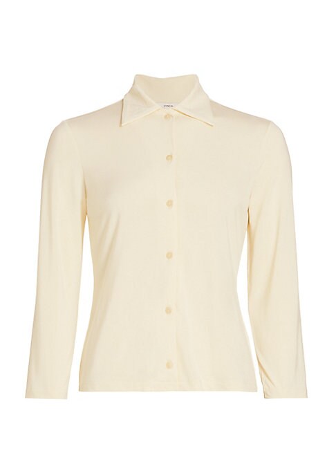 Chic Spread Collar Blouse