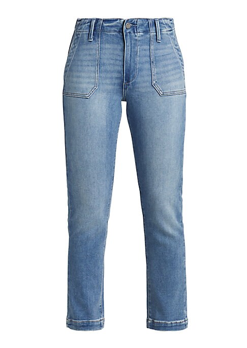 Ankle Straight Stretch Jeans