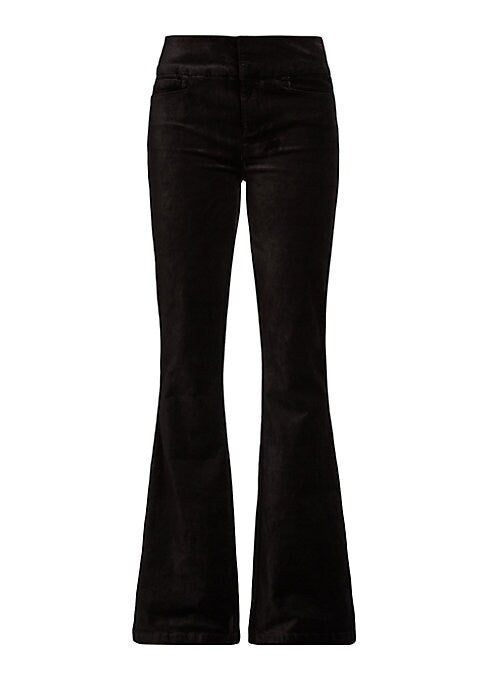 Velvet Flare Pants