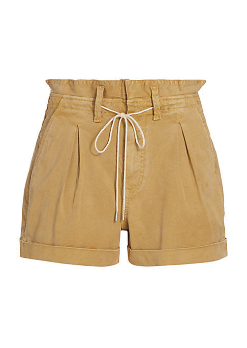 High-Rise Tie Waist Shorts