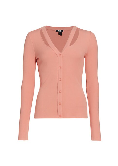 Chic Cut-Out Cardigan