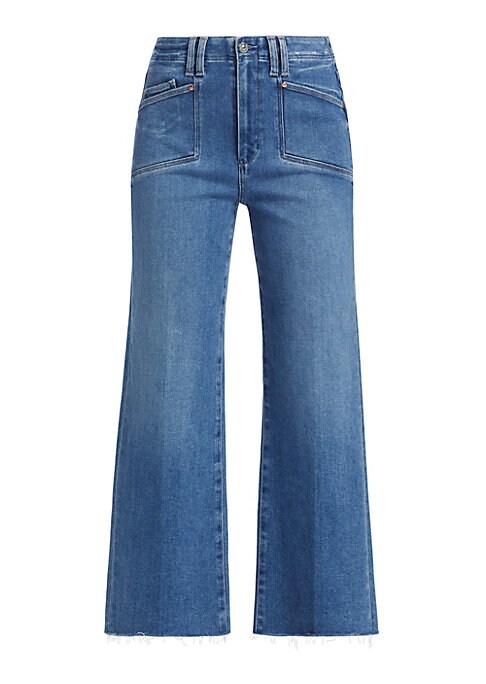 Elevated Ankle Wide Jeans