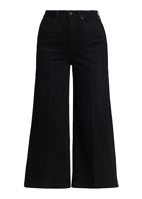 Cropped Wide-Leg Denim