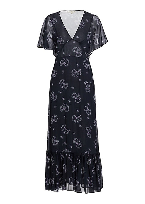 Flirty Flounce Maxi Dress