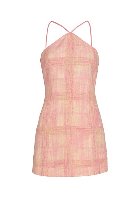 Tweed Bow Back Dress