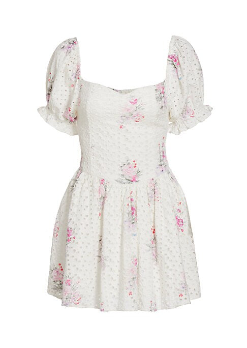 Floral Sweetheart Minidress