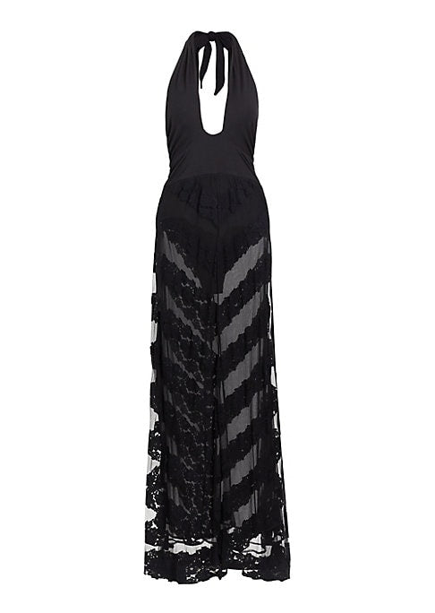 Lace Dream Halter Gown