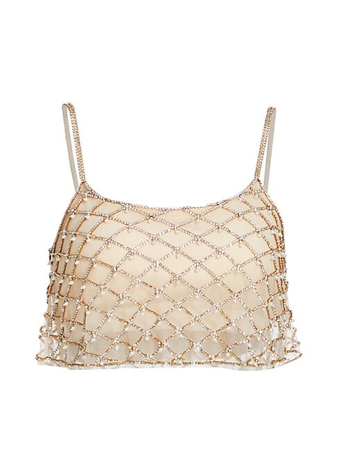 Crystal Couture Crop Top