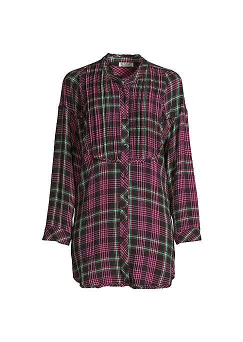 Chic Plaid Top