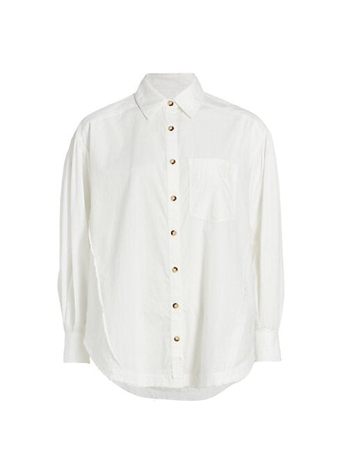 Crisp Cotton Chic Shirt
