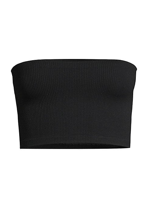 Ribbed Strapless Bralette