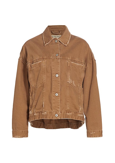 Distressed Denim Wander Jacket