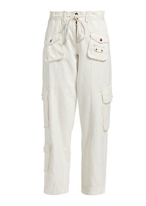 Cropped Cargo Pants