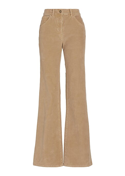 Flare Fit Corduroy Trousers