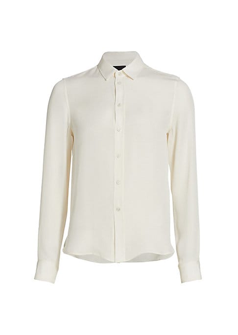 Chic Sheer Silk Blouse