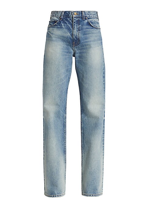 Classic Faded Straight Jeans