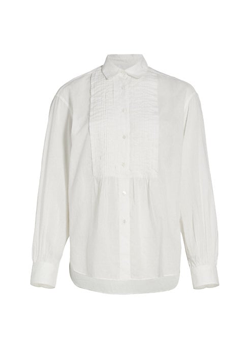 Chic Voile Tuxedo Top