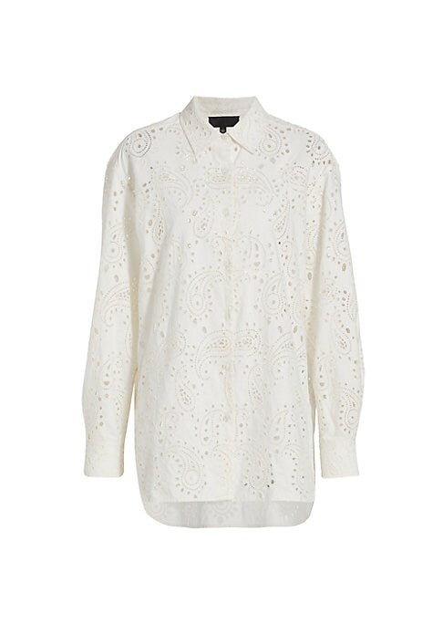 Paisley Poplin Shirt