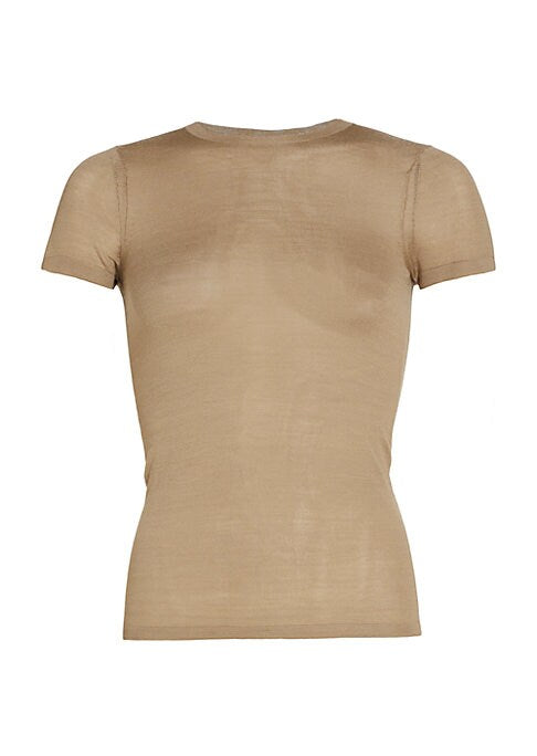 Silk Fitted Sweater