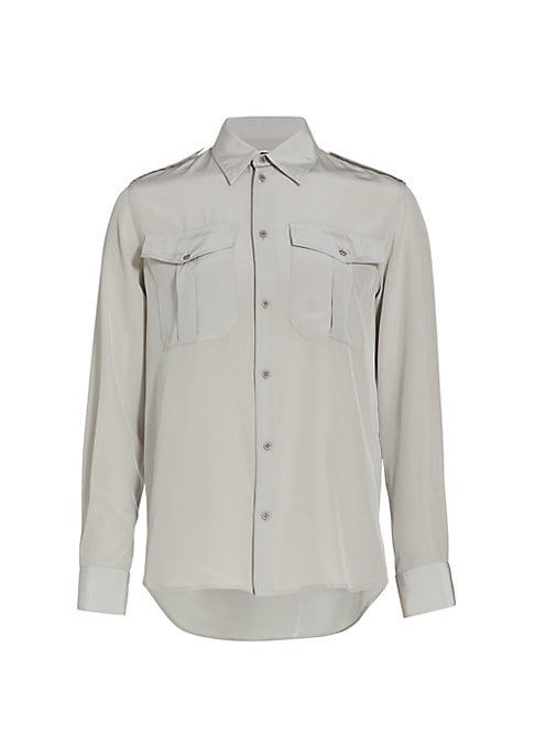 Silk Utility Shirt