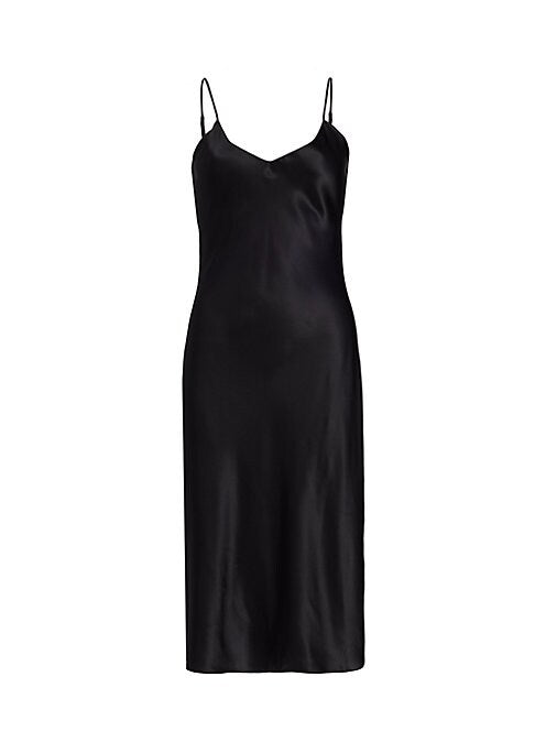 Lustrous Slip Dress