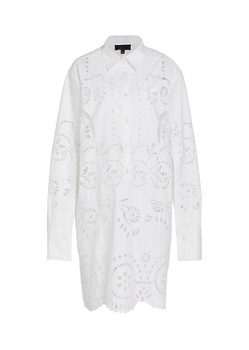 Eyelet Chic Dress