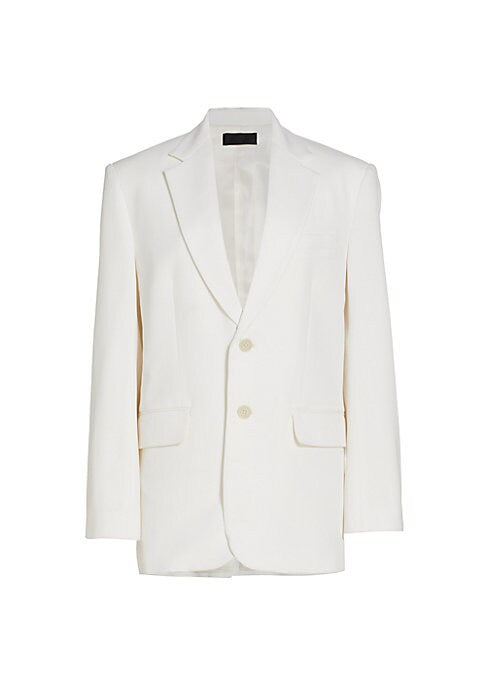 Luxe Wool Easy Blazer