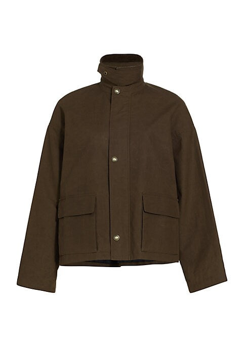 Chic Corduroy Zip Jacket