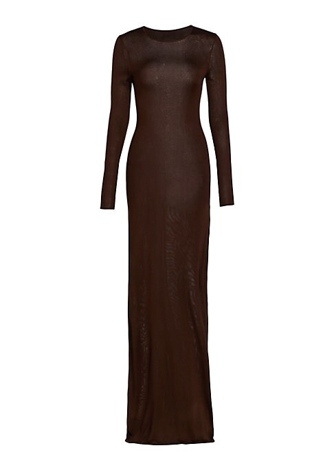 Silk Elegance Maxi Dress