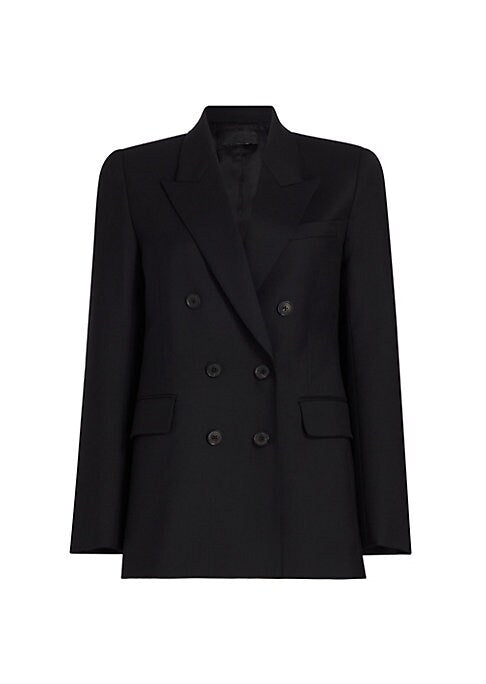 Wool Peak Lapel Jacket