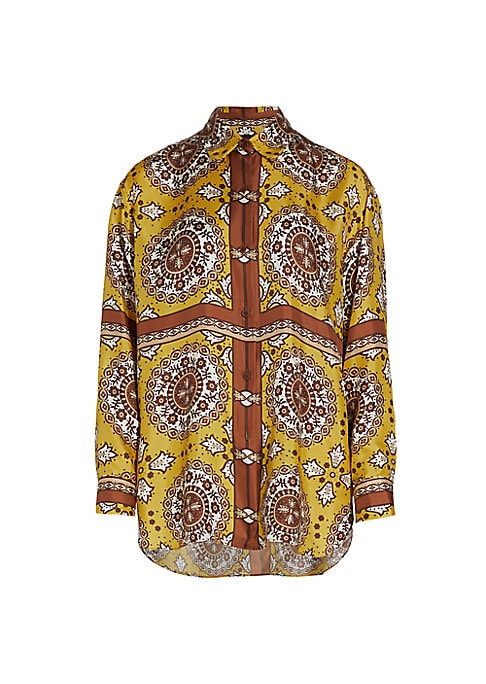 Mandala Silk Shirt