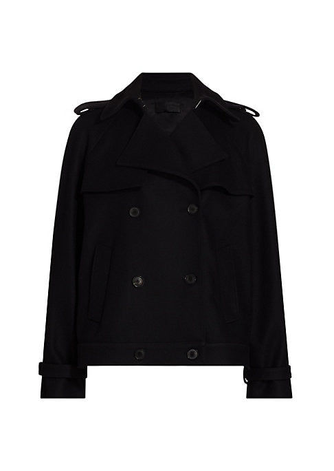 Military Luxe Short Coat