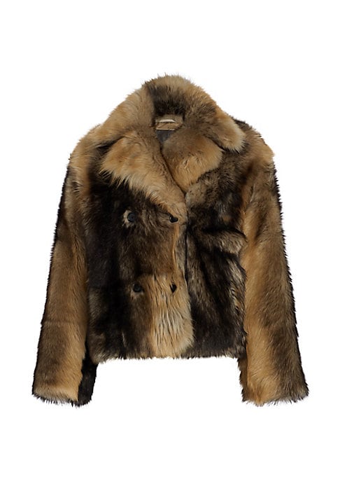 Exotic Shearling Charm Jacket