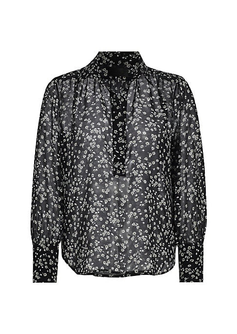 Floral Delight Silk Top