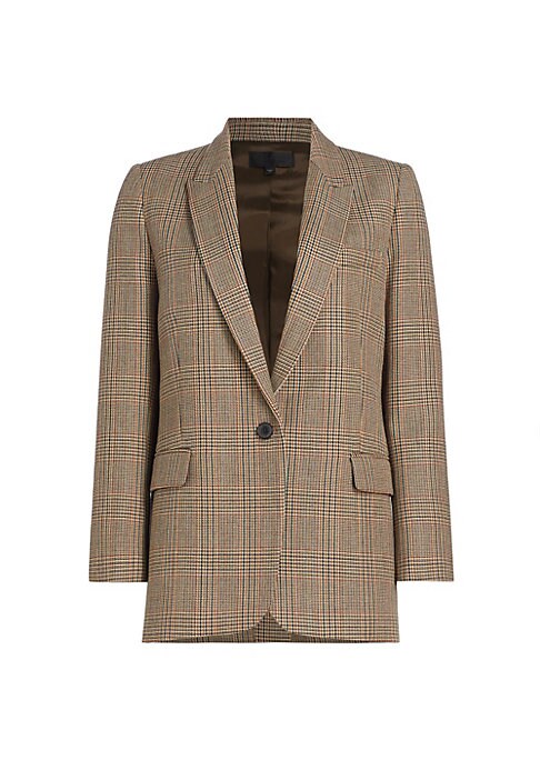 Glen Check Tailored Blazer