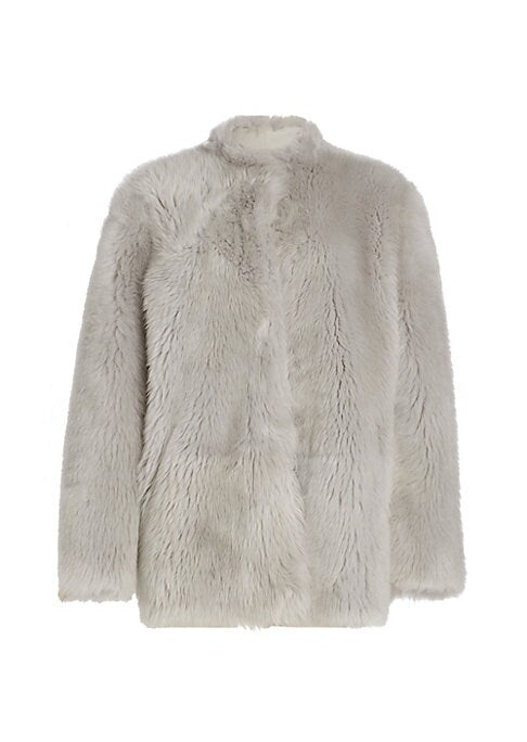 Cozy Oversized Shearling Jacket