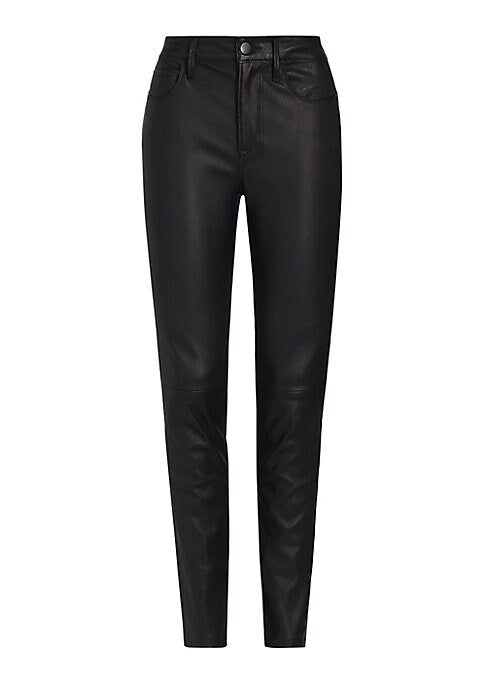 Luxe Leather Skinny Trousers