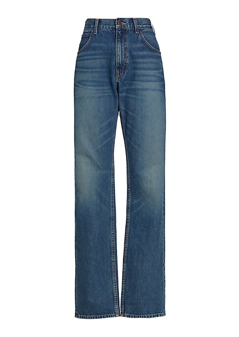 Casual High-Waisted Denim
