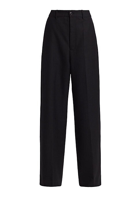 Wool Relaxed Trousers