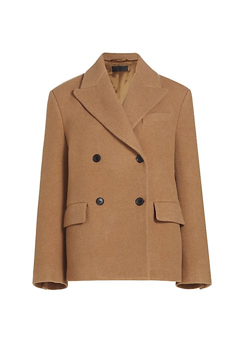 Chic Wool Peacoat