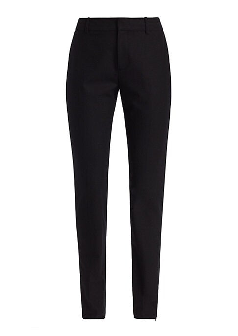 Sleek Wool-Blend Trousers