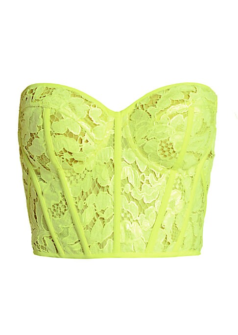Lace Charm Strapless Top