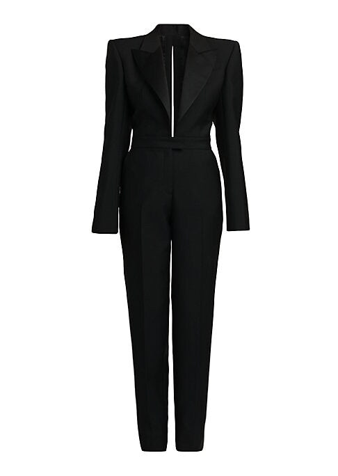 Chic Wool Jumpsuit