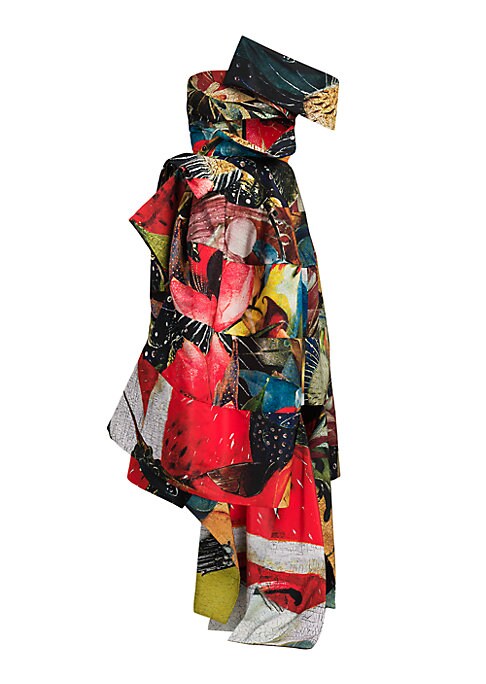 Draped Artistry Gown