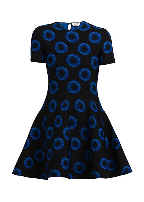 Polka Dot Flare Dress