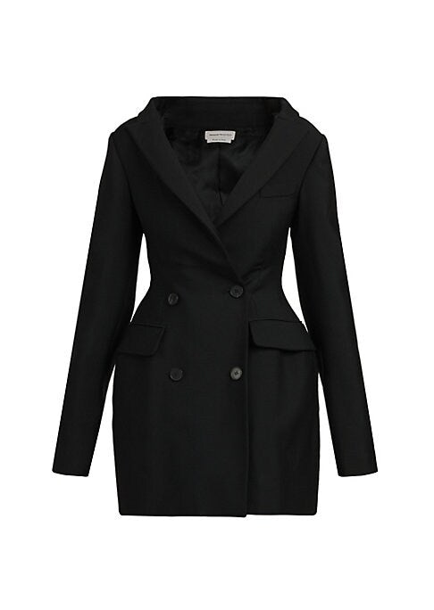 Chic Wool Mini Dress